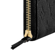 LV Clemence Wallet Monogram Empreinte Leather Noir