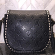 LV Junot Monogram Empreinte Leather Noir