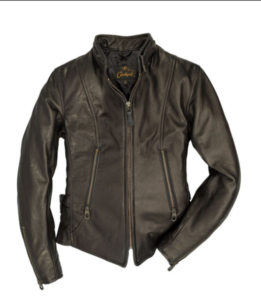 Cafe Racer Motocross Leather Jacket