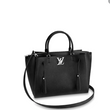 LV Lockmeto Handbag Luxury Leather Noir