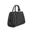 LV Montaigne MM Monogram Empreinte Leather Noir