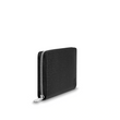 LV Zippy Organizer Taiga Leather Black