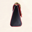 LV Saint Sulpice PM Monogram Empreinte Leather Marine Rouge