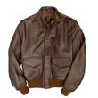 BROWN LEATHER JACKET
