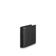 LV Multiple Wallet Taiga Leather Noir