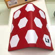 LV Brazza Wallet Epi Leather Hexagon Red