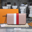 LV Pochette Felicie Epi Leather Rose Ballerine