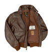 BROWN LEATHER JACKET