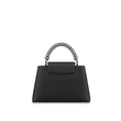 LV Capucine PM Handbag Taurillon Leather Noir/Blanc