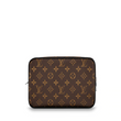 LV Kasai Clutch Monogram Macassar Canvas