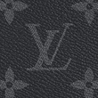 LV Keepall 55 Bandouliere Duffel Bag Monogram Eclipse Canvas