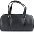 LV Soufflot Bag Black Epi Leather Noir