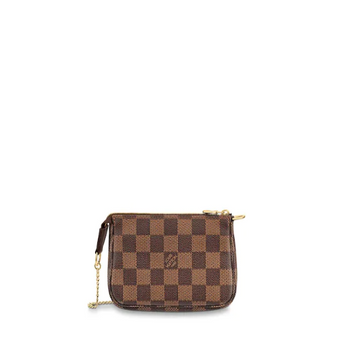 LV Mini Pochette Accessoires Damier Ebene