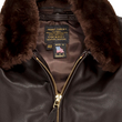 Flight Jacket with Removable Collar