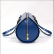 LV Soufflot Bag Black Epi Leather Blue