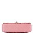 Chanel Caviar Quilted Small Double Flap Bag Pink Gold-Tone