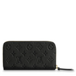 LV Clemence Wallet Monogram Empreinte Leather Noir