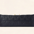 LV Saint Sulpice PM Monogram Empreinte Leather Marine Rouge