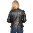 Leather Jacket with Rivet