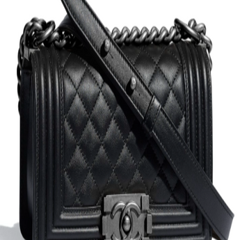 Chanel Boy Medium Handbag Black