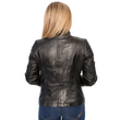 Leather Jacket With Quilted