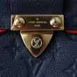 LV Saint Sulpice PM Monogram Empreinte Leather Marine Rouge