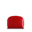 LV Cosmetic Pouch Monogram Vernis Leather Cherry