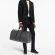 LV Keepall 55 Bandouliere Duffel Bag Monogram Eclipse Canvas