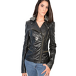 Leather Jacket Look Zipper