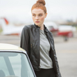 Motorcycle Cafe Racer Leather Jacket