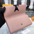 LV Compact Wallet Taurillion Leather Magnolia