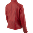 Leather Jacket with Collar
