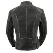 Leather jacket with Studding