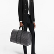 LV Keepall Bandouliere 55 Monogram Eclipse