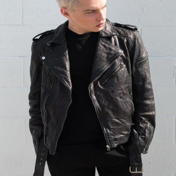 Serpents Leather Jacket