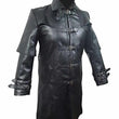 Trench Coat Real Cow Leather Coat