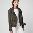 Luna Leo Leather Biker Jacket