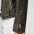 Luna Leo Leather Biker Jacket