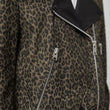 Luna Leo Leather Biker Jacket