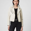 Riley Leather Biker Jacket