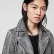 Iris Leather Biker Jacket
