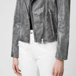 Iris Leather Biker Jacket
