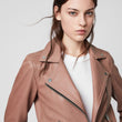 Dalby Leather Biker Jacket