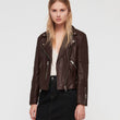 Leather Slim Fit Jacket