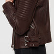 Leather Slim Fit Jacket