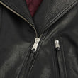 LEATHER BIKER JACKET