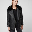 LEATHER BIKER JACKET