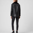 LEATHER BIKER JACKET