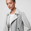 Mix Leather Biker Jacket