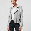 Mix Leather Biker Jacket